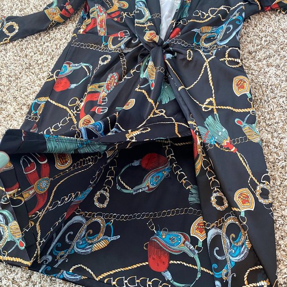 Printed Fashion Nova Dress - Picture 3 of 7